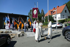 Festgottesdienst zum 1.000 Todestag des Heiligen Heimerads auf dem Hasunger Berg (Foto: Karl-Franz Thiede)